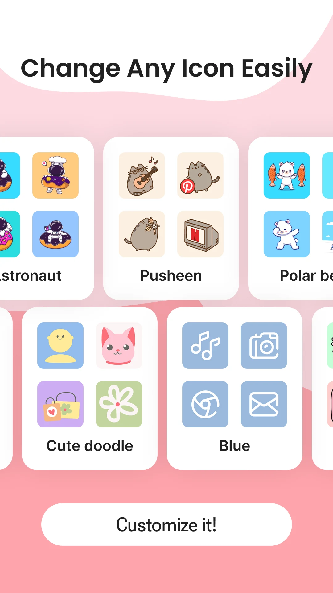 Icon Changer - Custom Icons screenshot